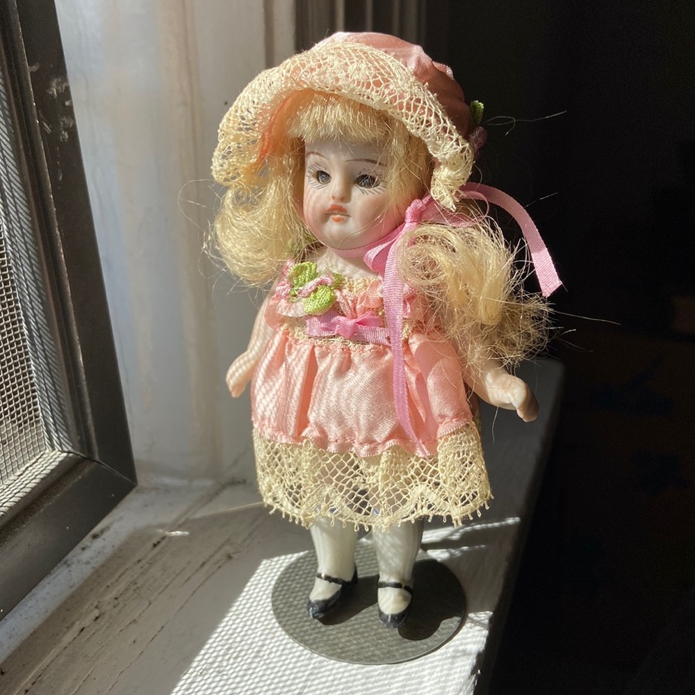 Vintage bisque doll